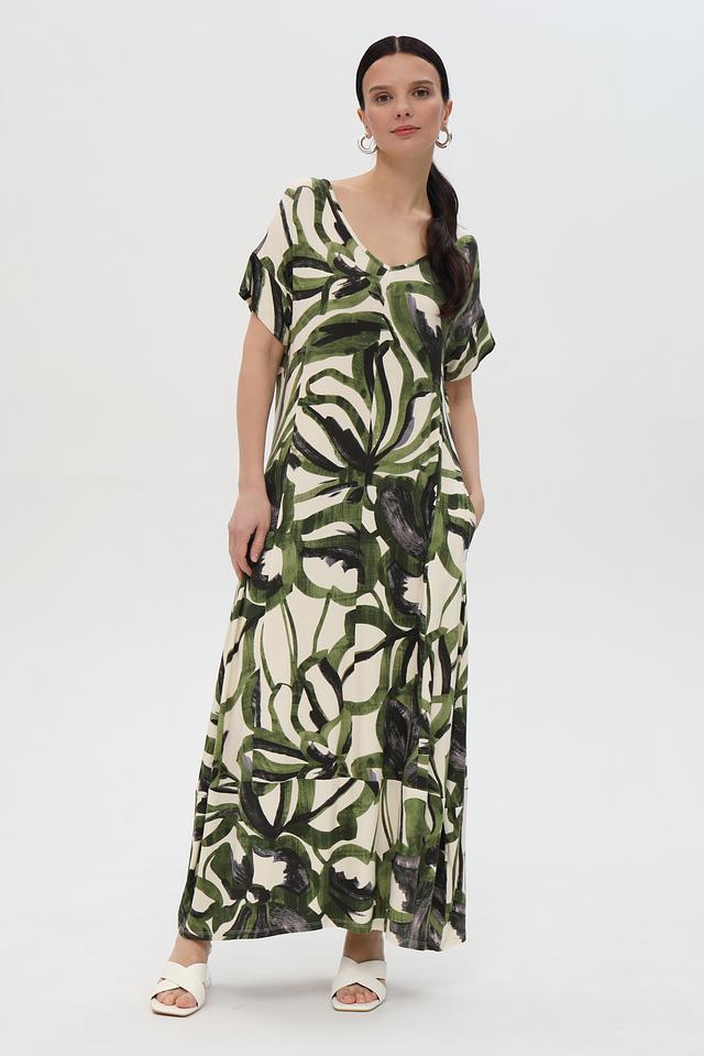 Платье Pezzo с тропическим принтом