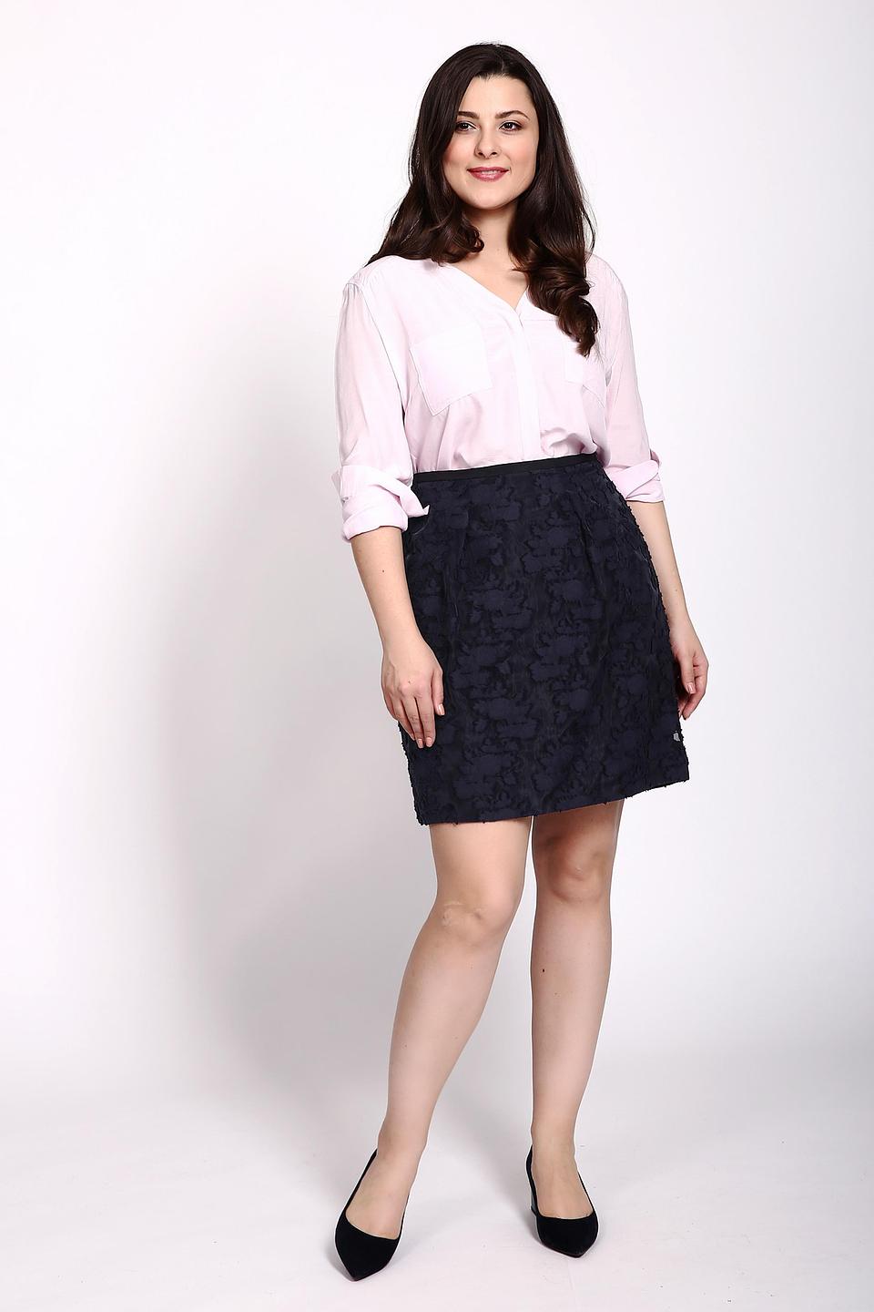 Блуза Apanage розовая с накладными карманами