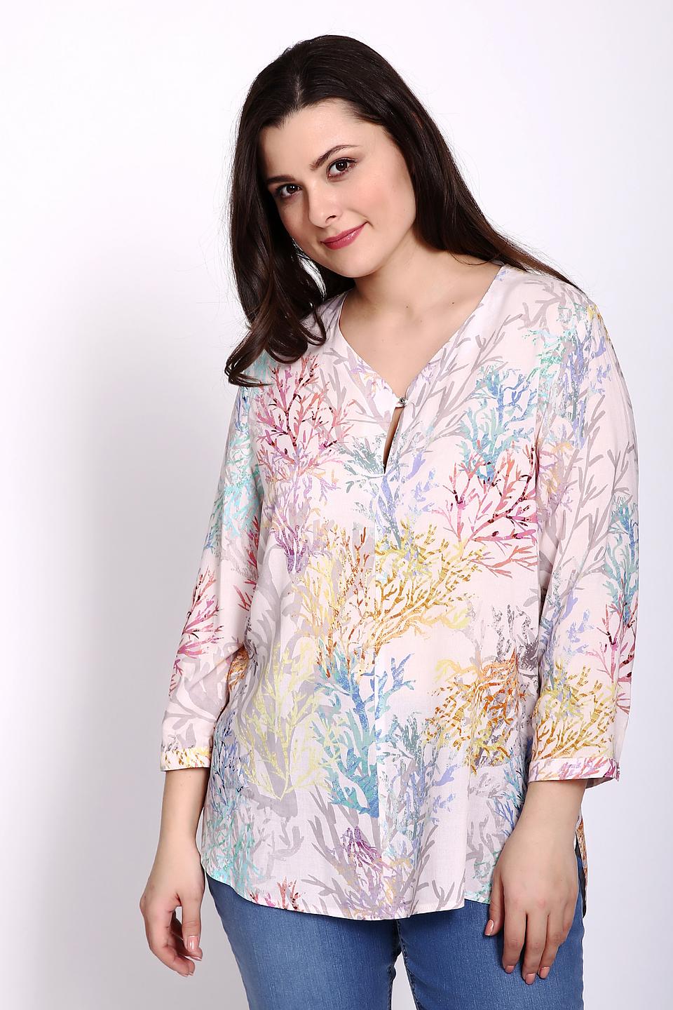 Блуза Erfo с цветочным принтом