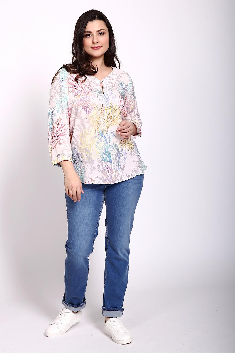 Блуза Erfo с цветочным принтом