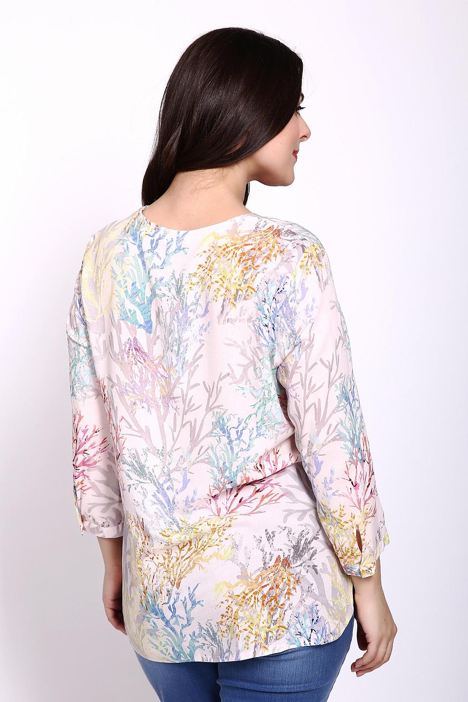 Блуза Erfo с цветочным принтом