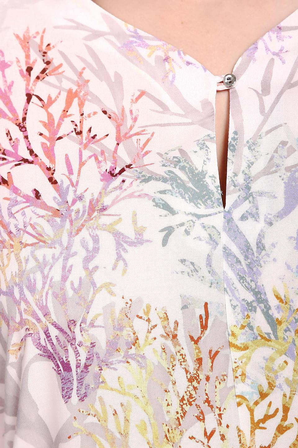 Блуза Erfo с цветочным принтом