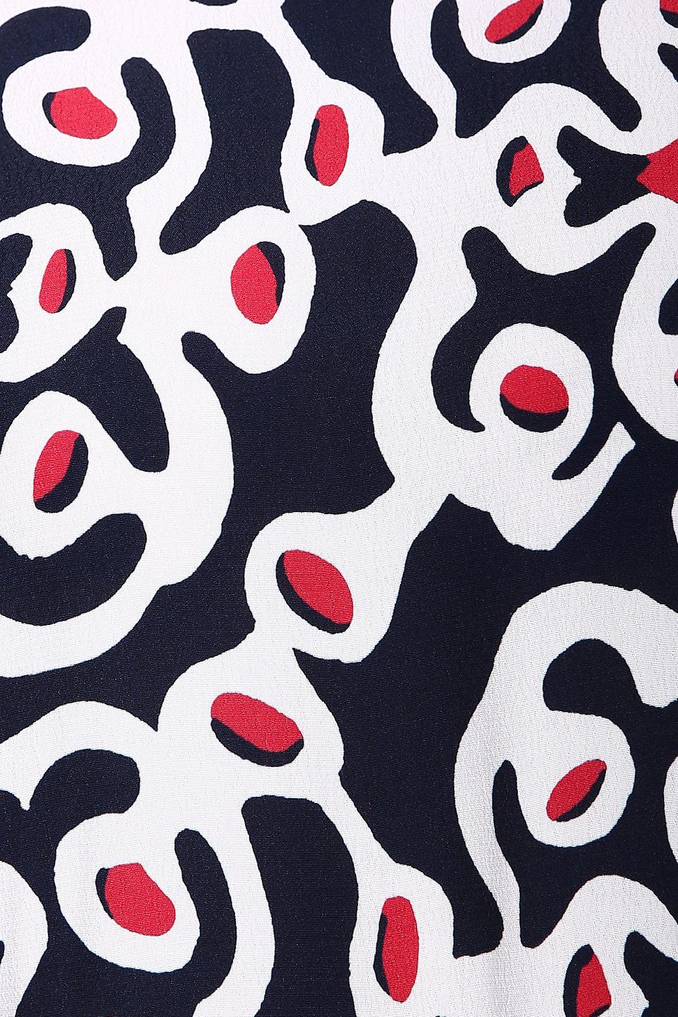 Блуза Frank Walder с принтом