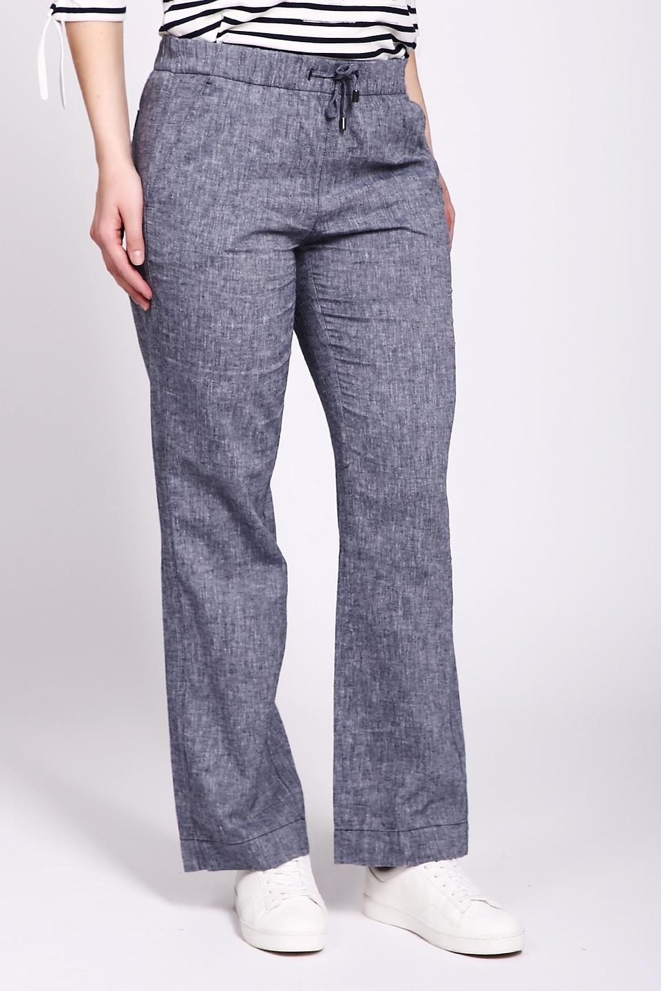 Брюки Via Appia серые с резинкой