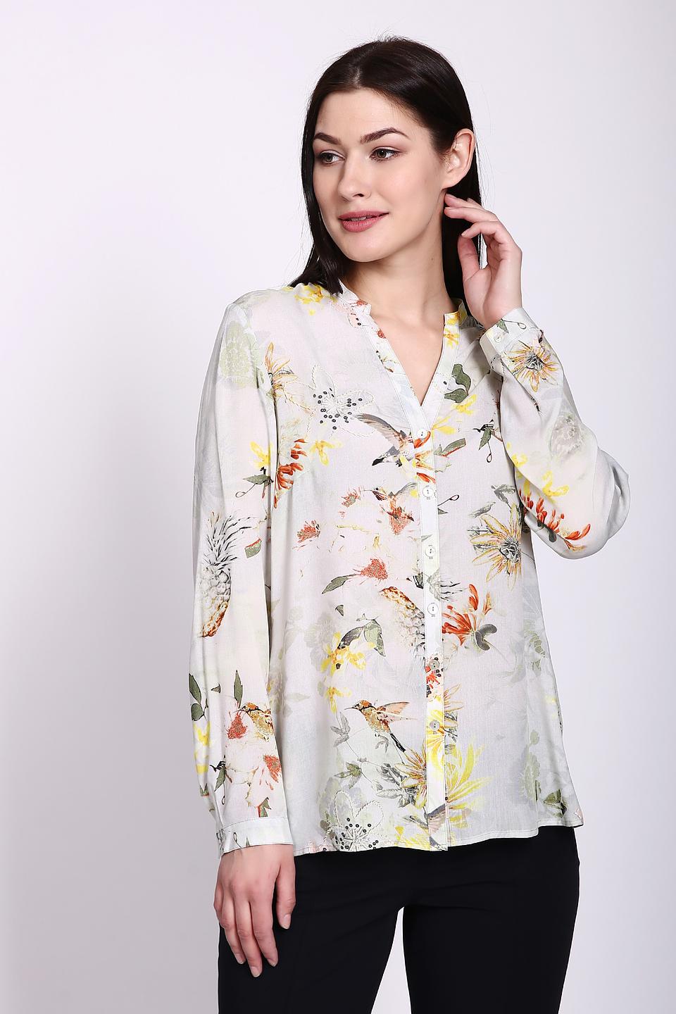Блуза Rabe collection с цветочным принтом