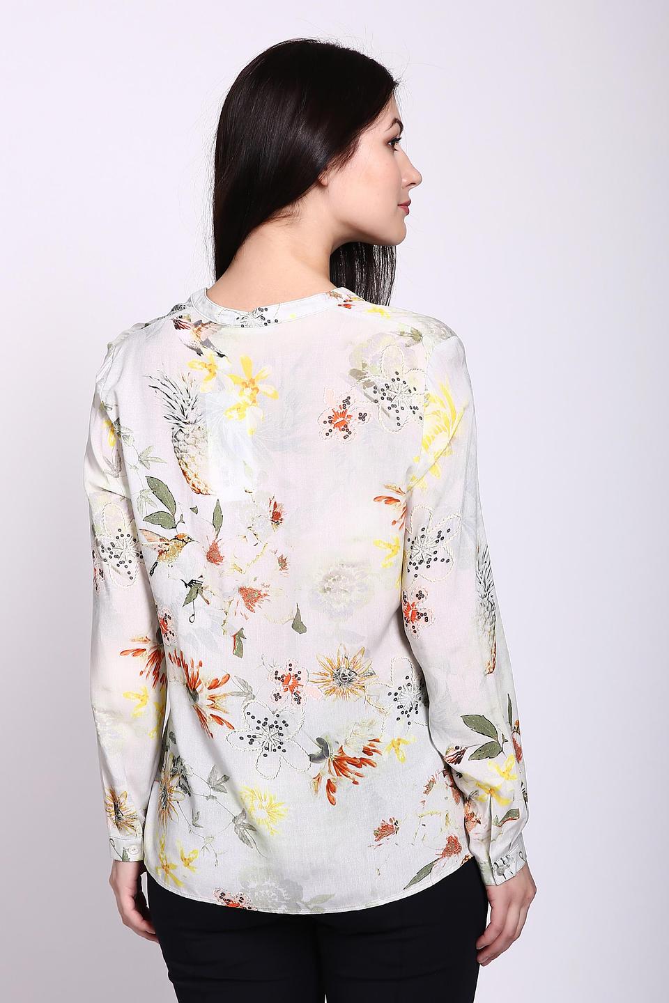 Блуза Rabe collection с цветочным принтом