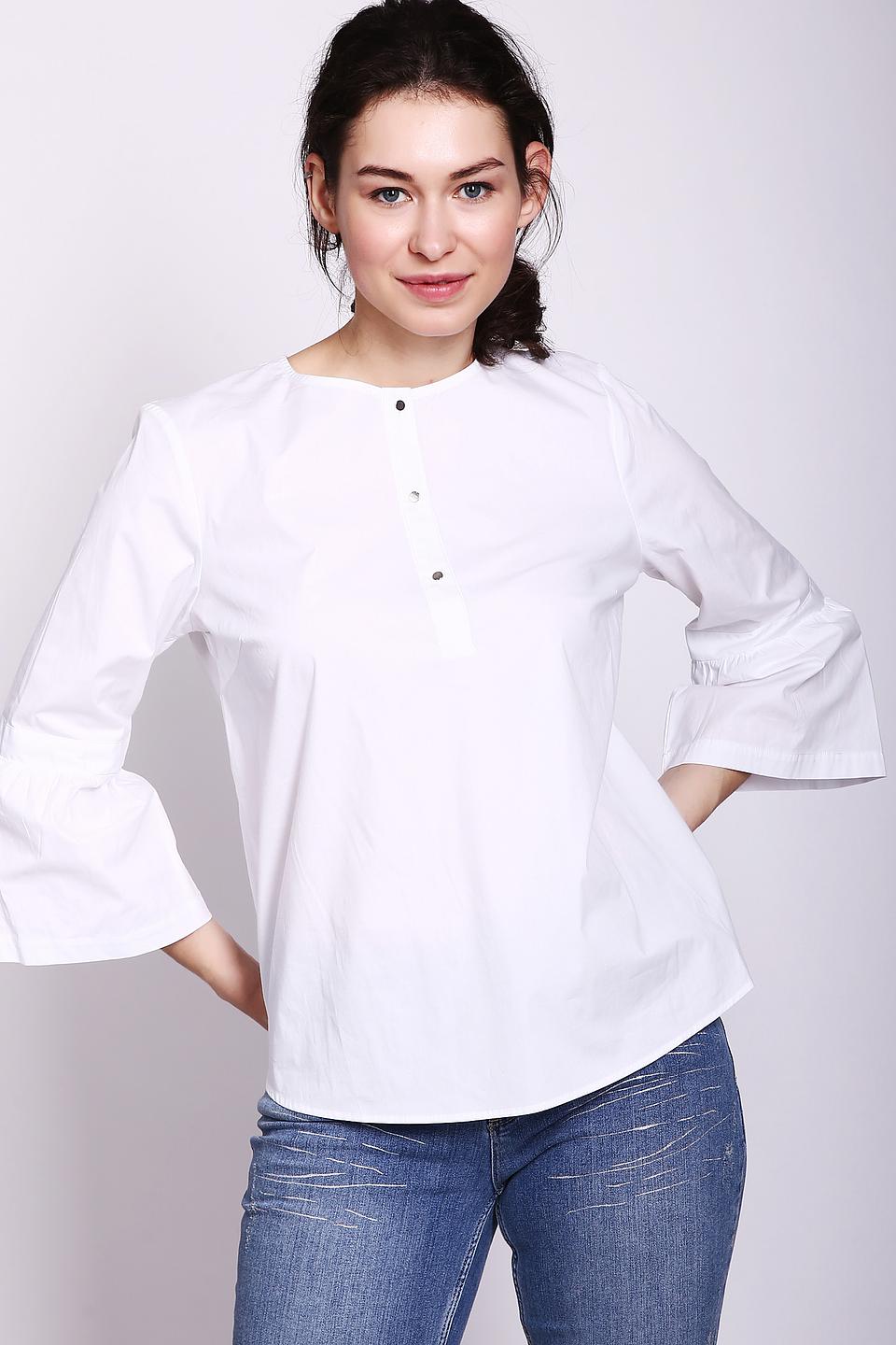 Блуза Oui с рукавами-фонариками