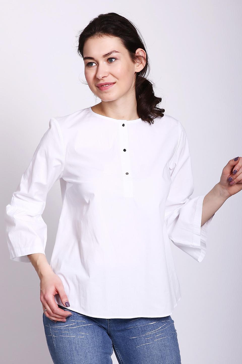 Блуза Oui с рукавами-фонариками