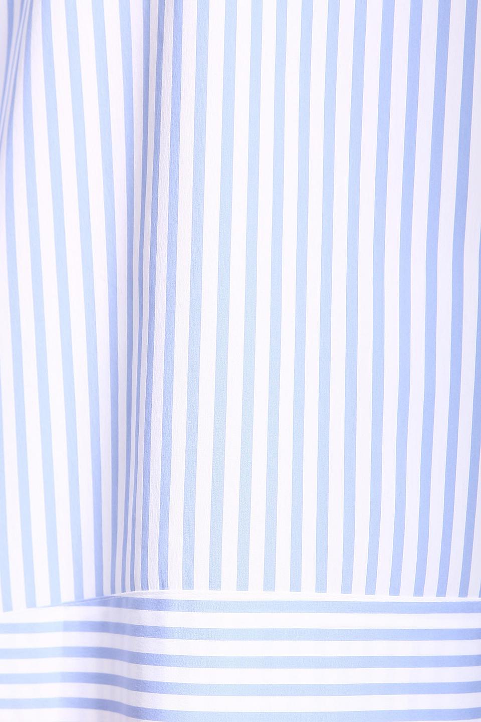 Блуза Erfo в полоску голубую