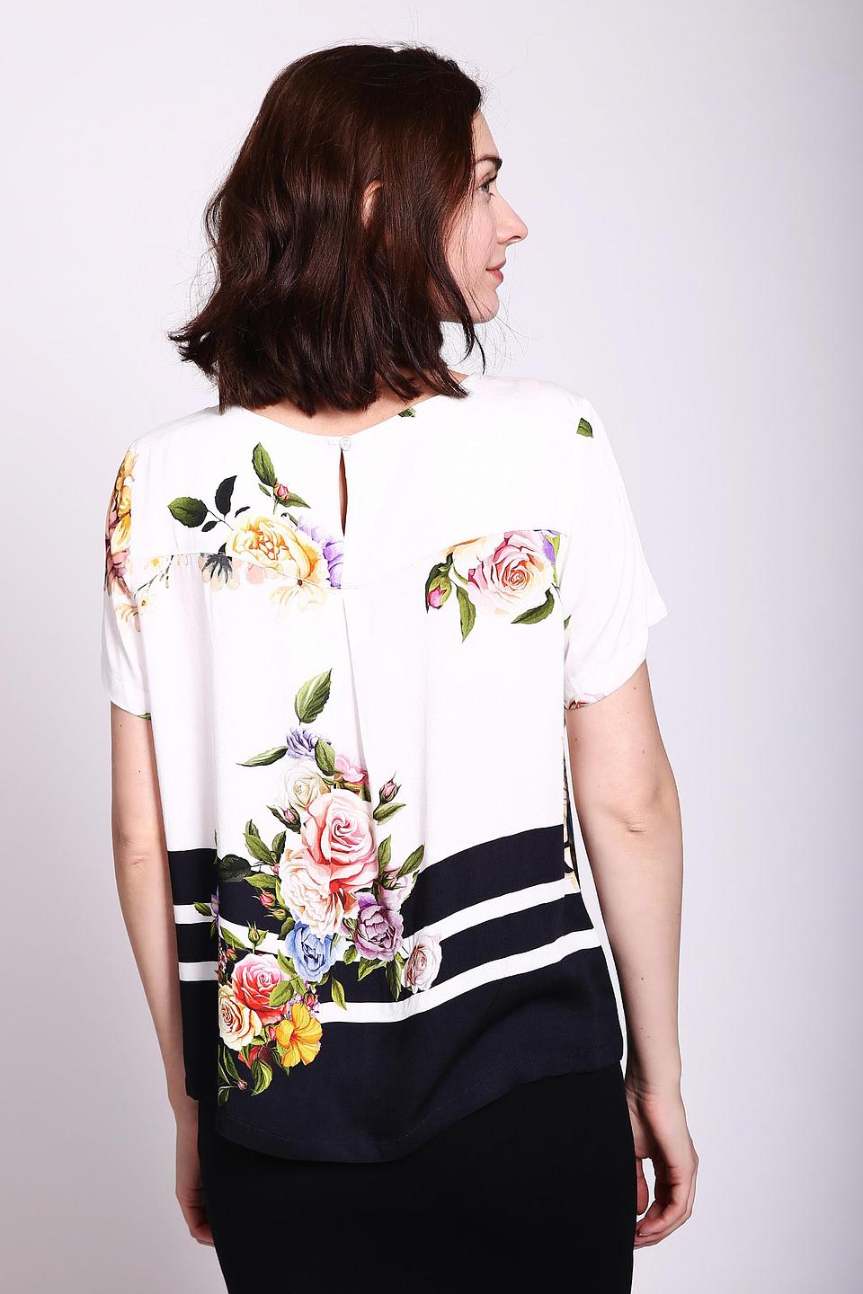 Блуза Eugen Klein с цветочным принтом