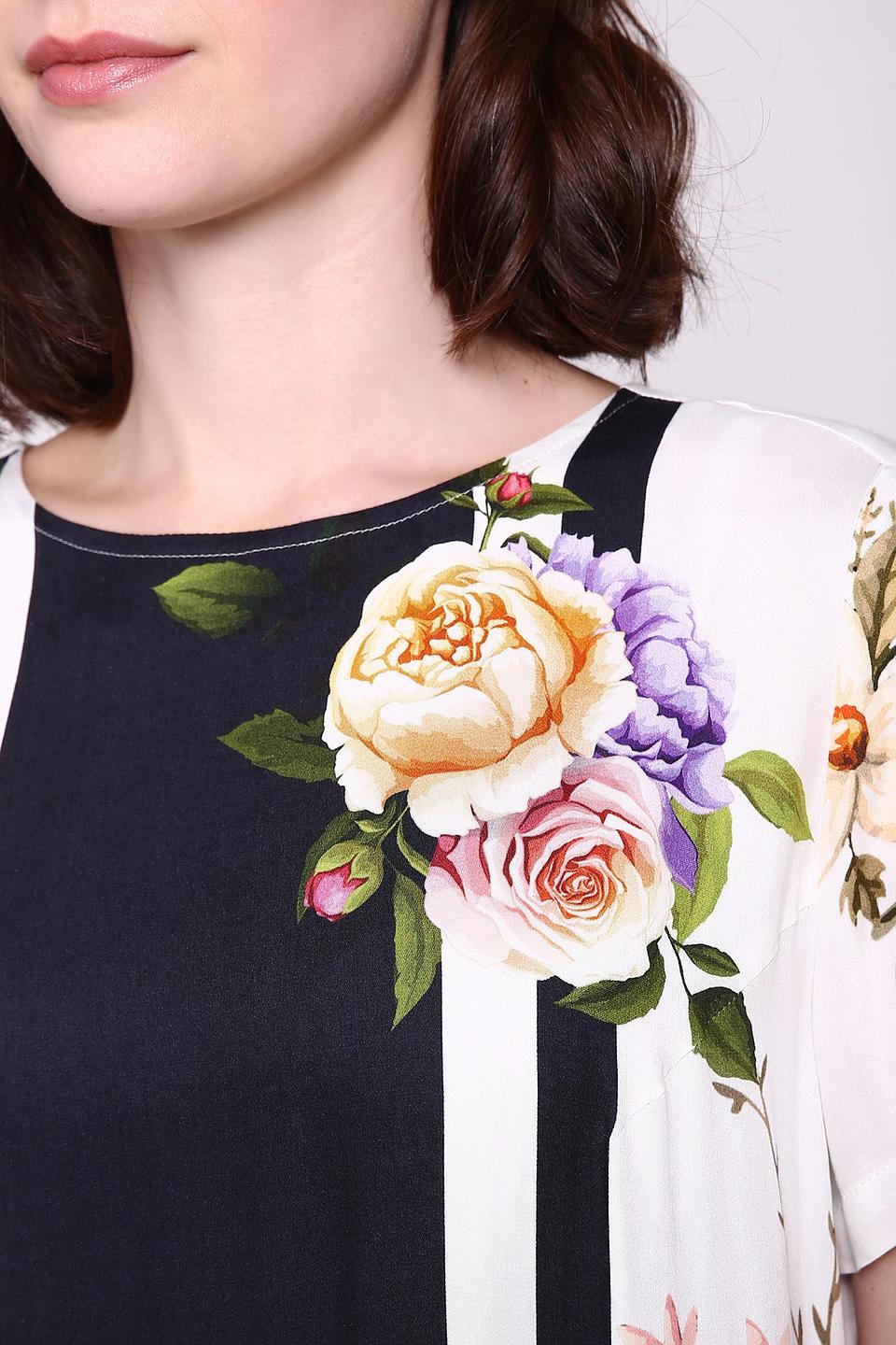 Блуза Eugen Klein с цветочным принтом