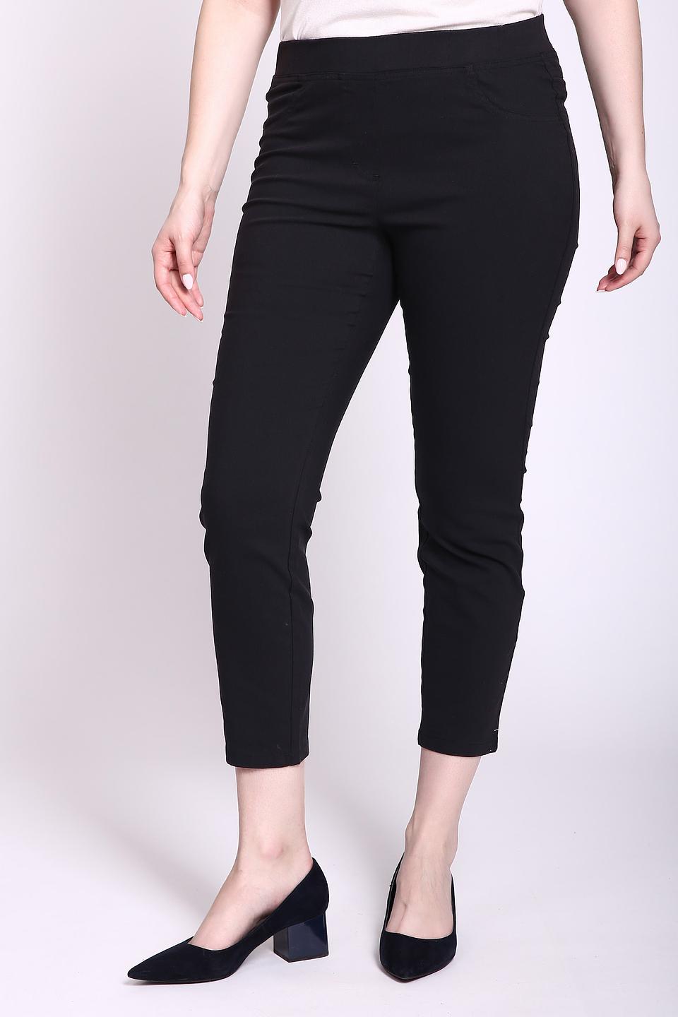 Брюки Via Appia черные укороченные