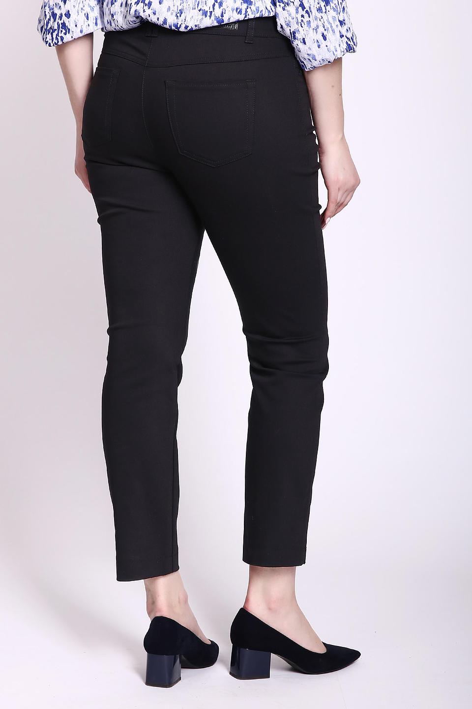 Брюки Gerry Weber черные с декоративными молниями