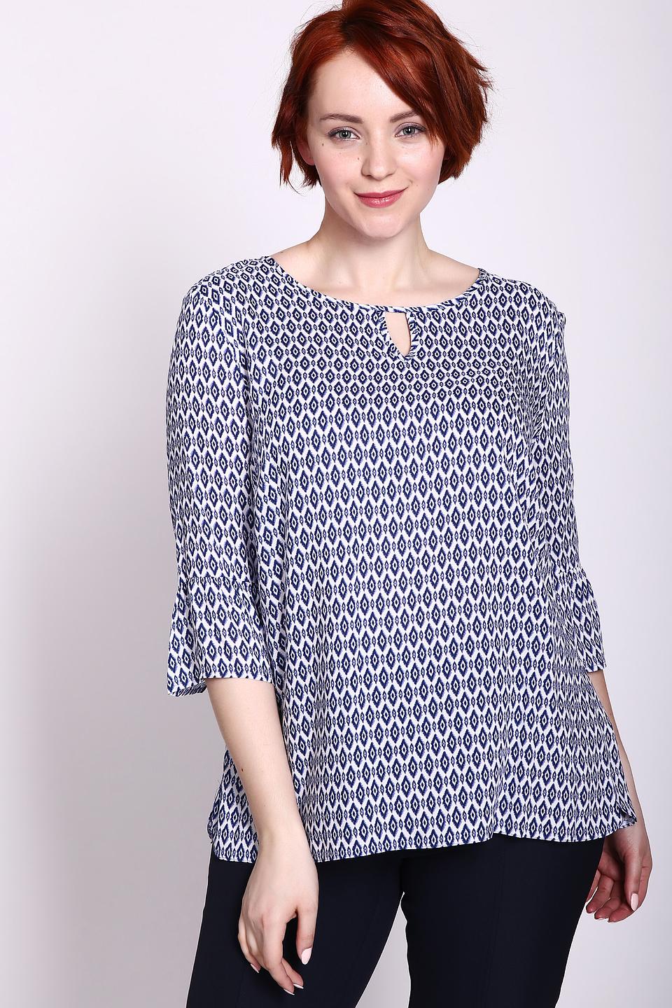 Блуза Lebek с геометрическим принтом