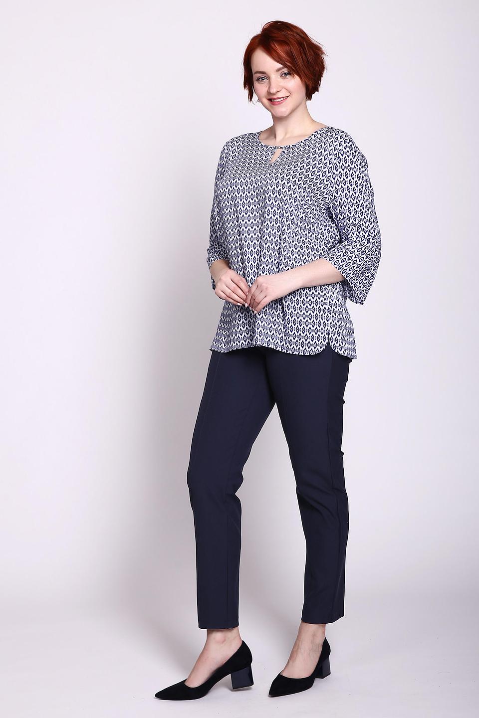 Блуза Lebek с геометрическим принтом