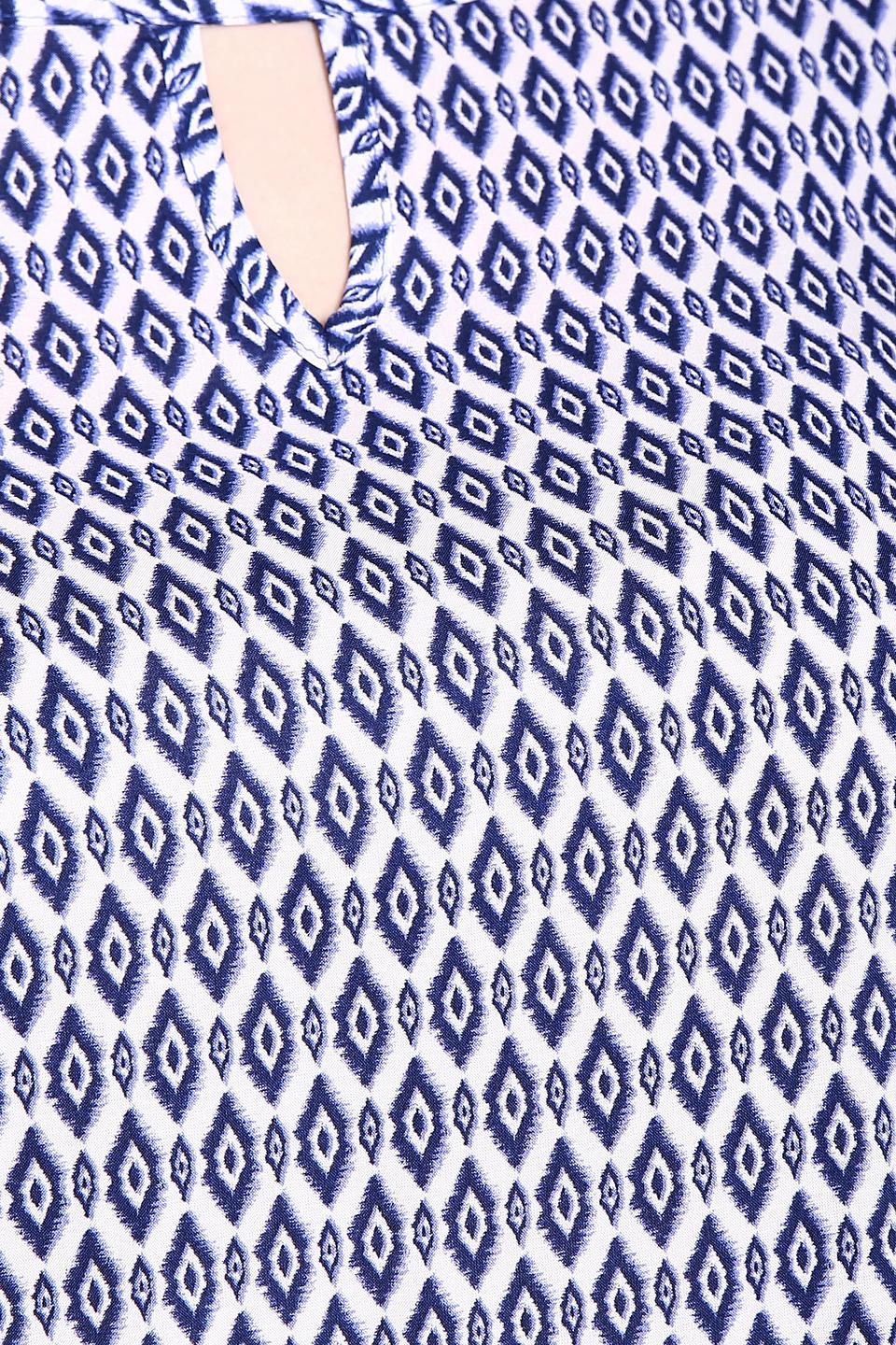 Блуза Lebek с геометрическим принтом