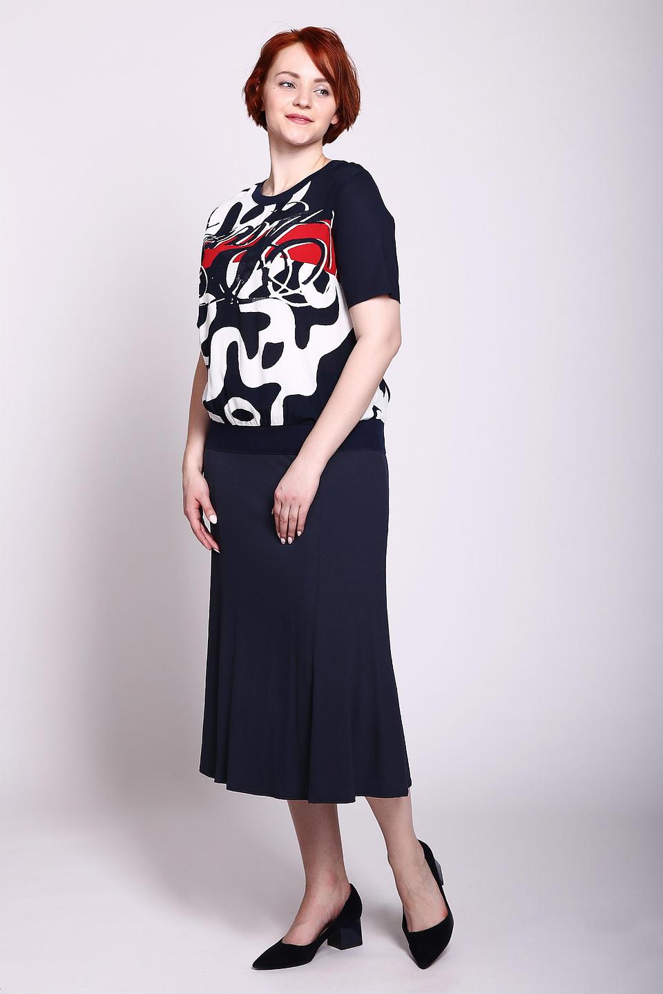 Блуза Frank Walder с принтом