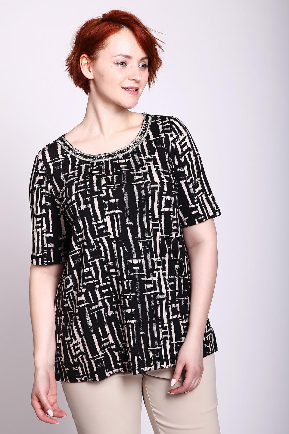 Блуза Via Appia с геометрическим принтом