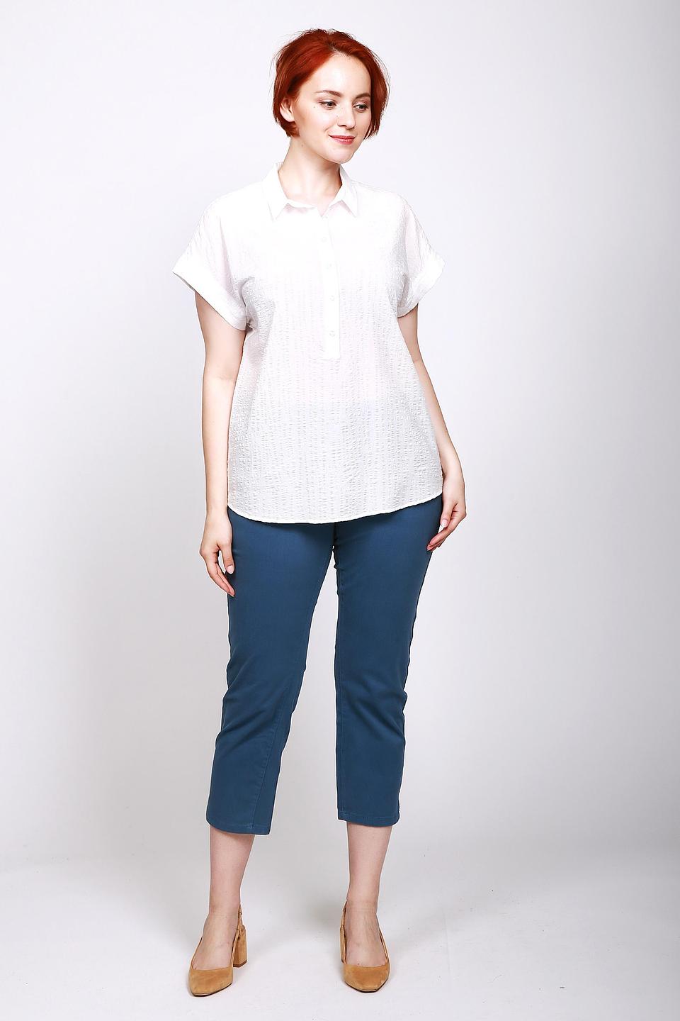 Блуза Erfo белая хлопковая