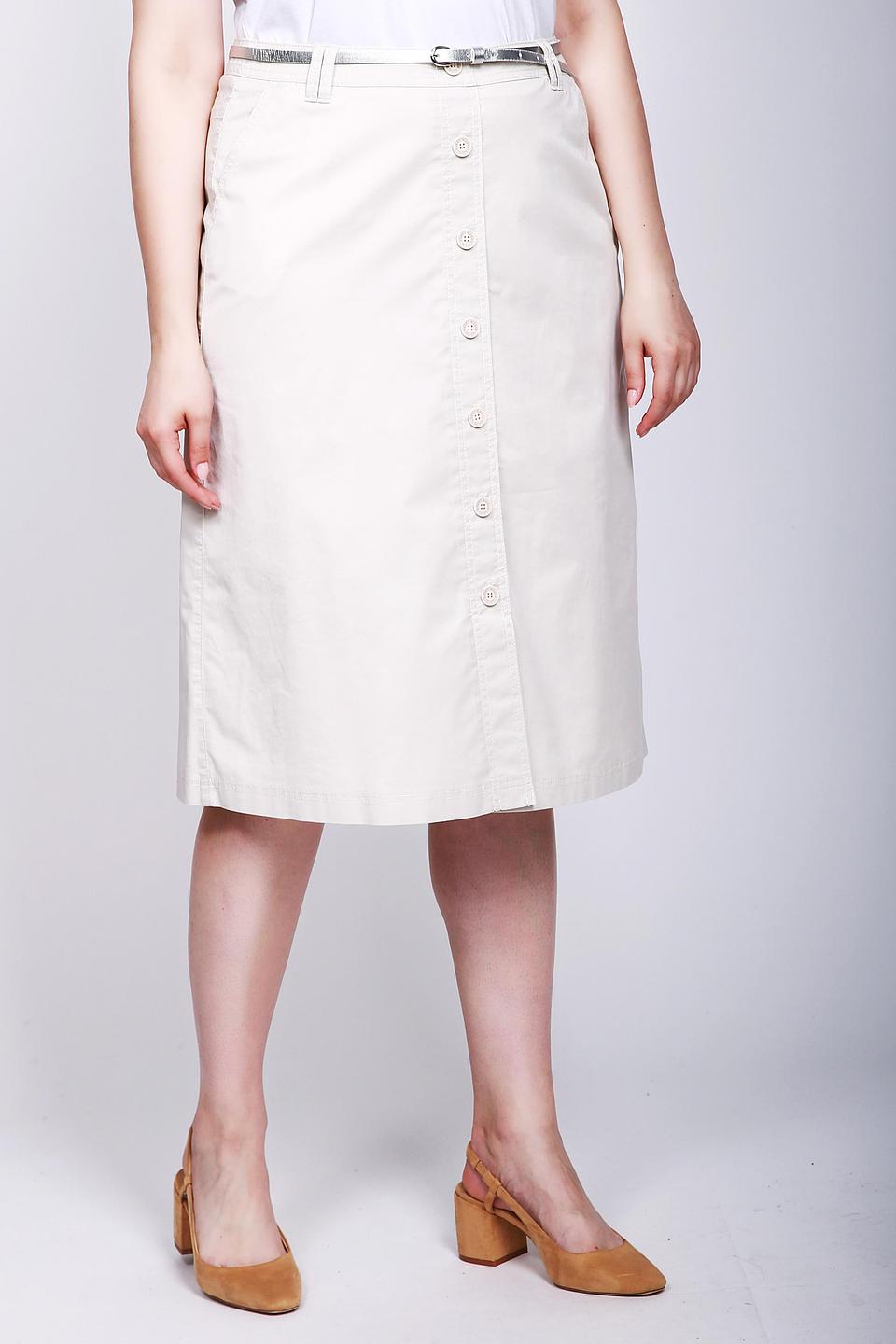 Юбка Gerry Weber бежевая с пуговицами