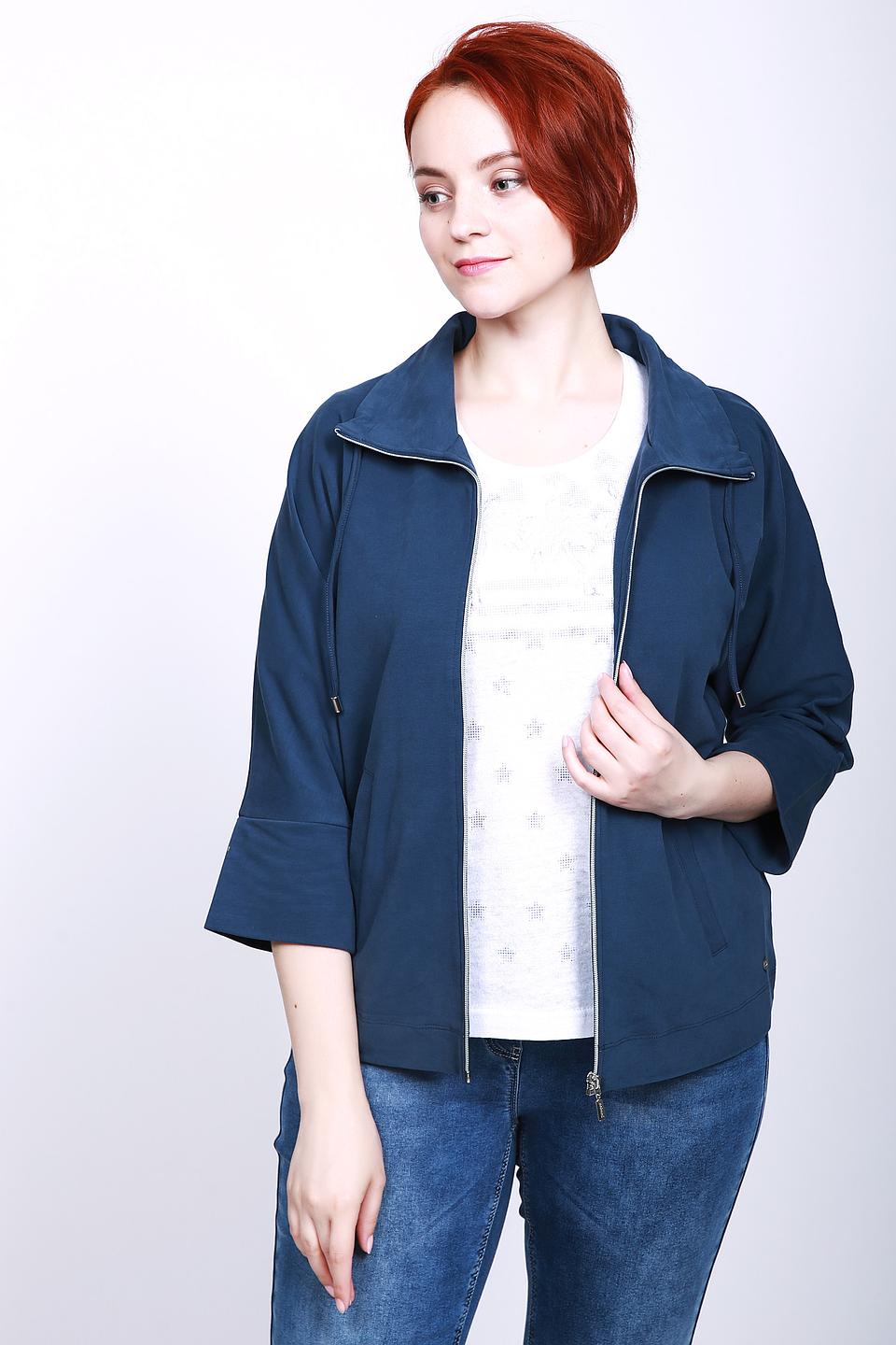 Жакет Gerry Weber синий с 3/4 рукавом