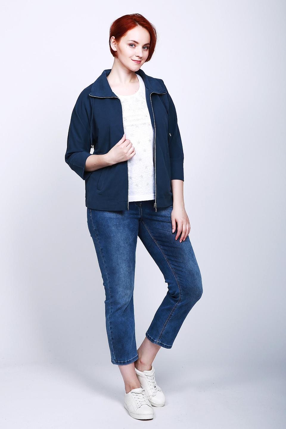 Жакет Gerry Weber синий с 3/4 рукавом