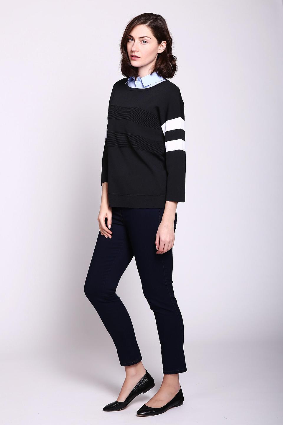 Блуза Gerry Weber голубая с воротником