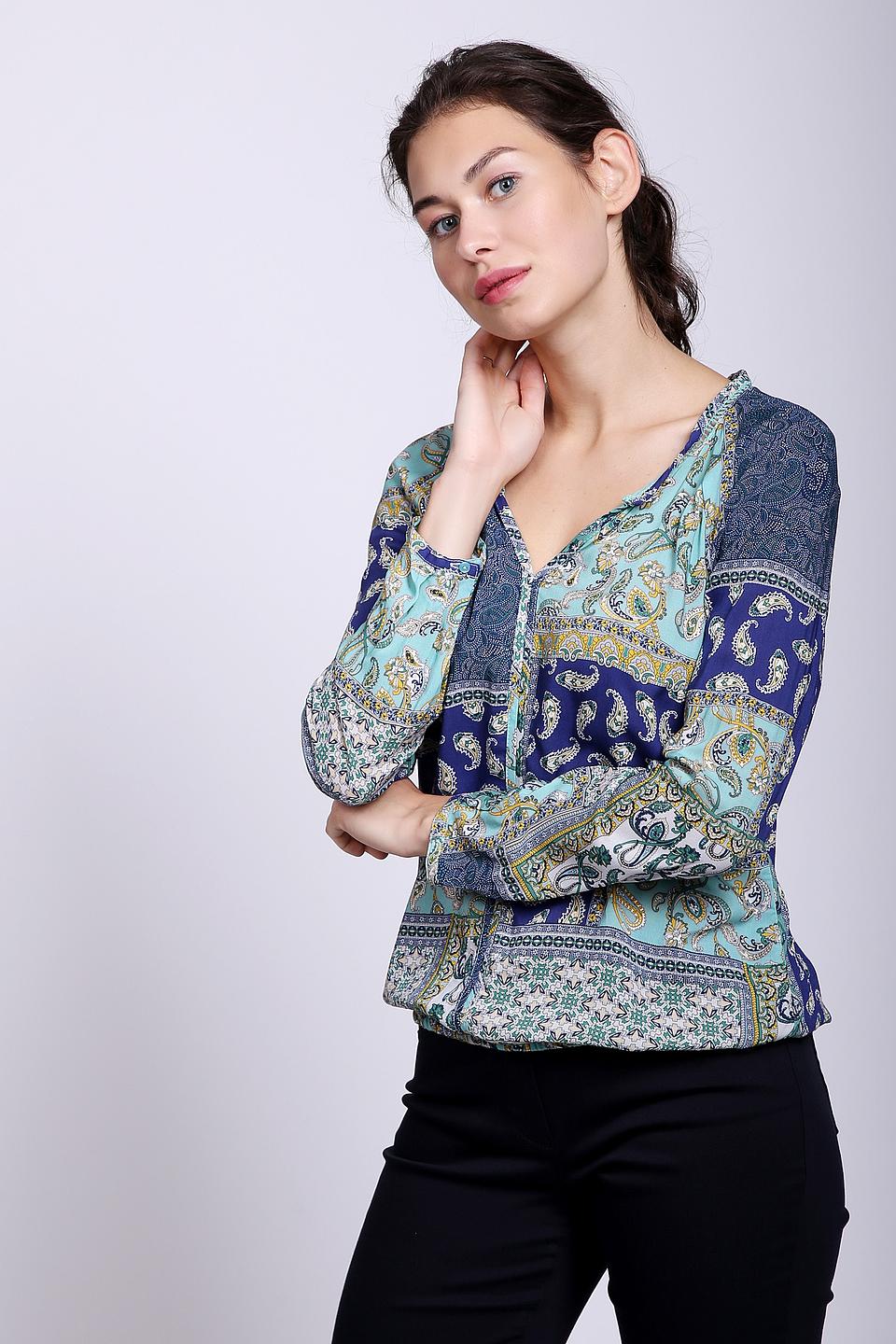 Блуза s.Oliver с узором пейсли