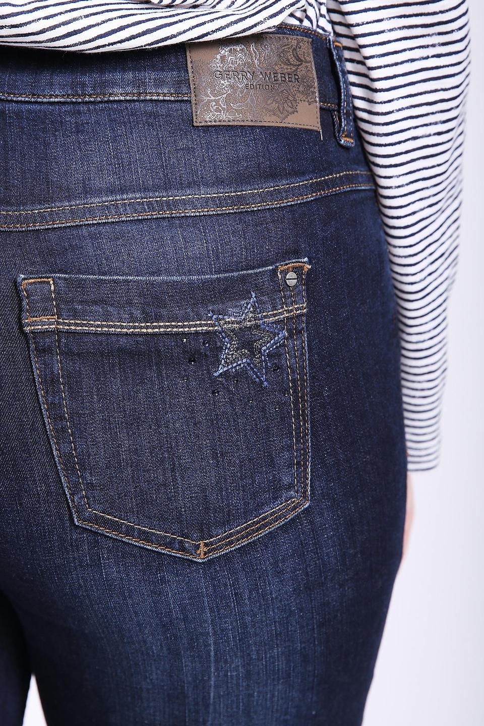 Джинсы Gerry Weber классического кроя, синие