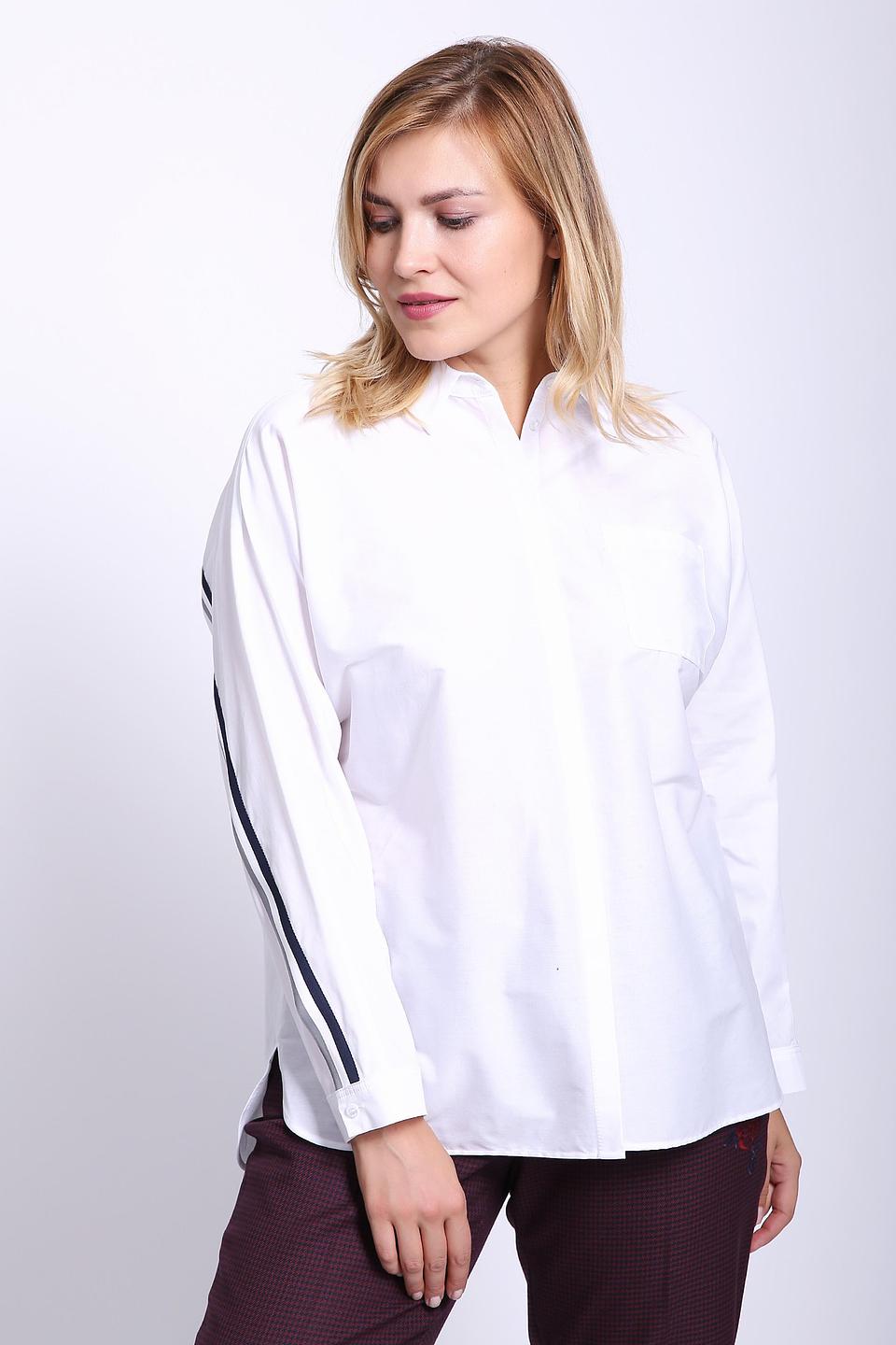 Блуза Gerry Weber белая с полосками