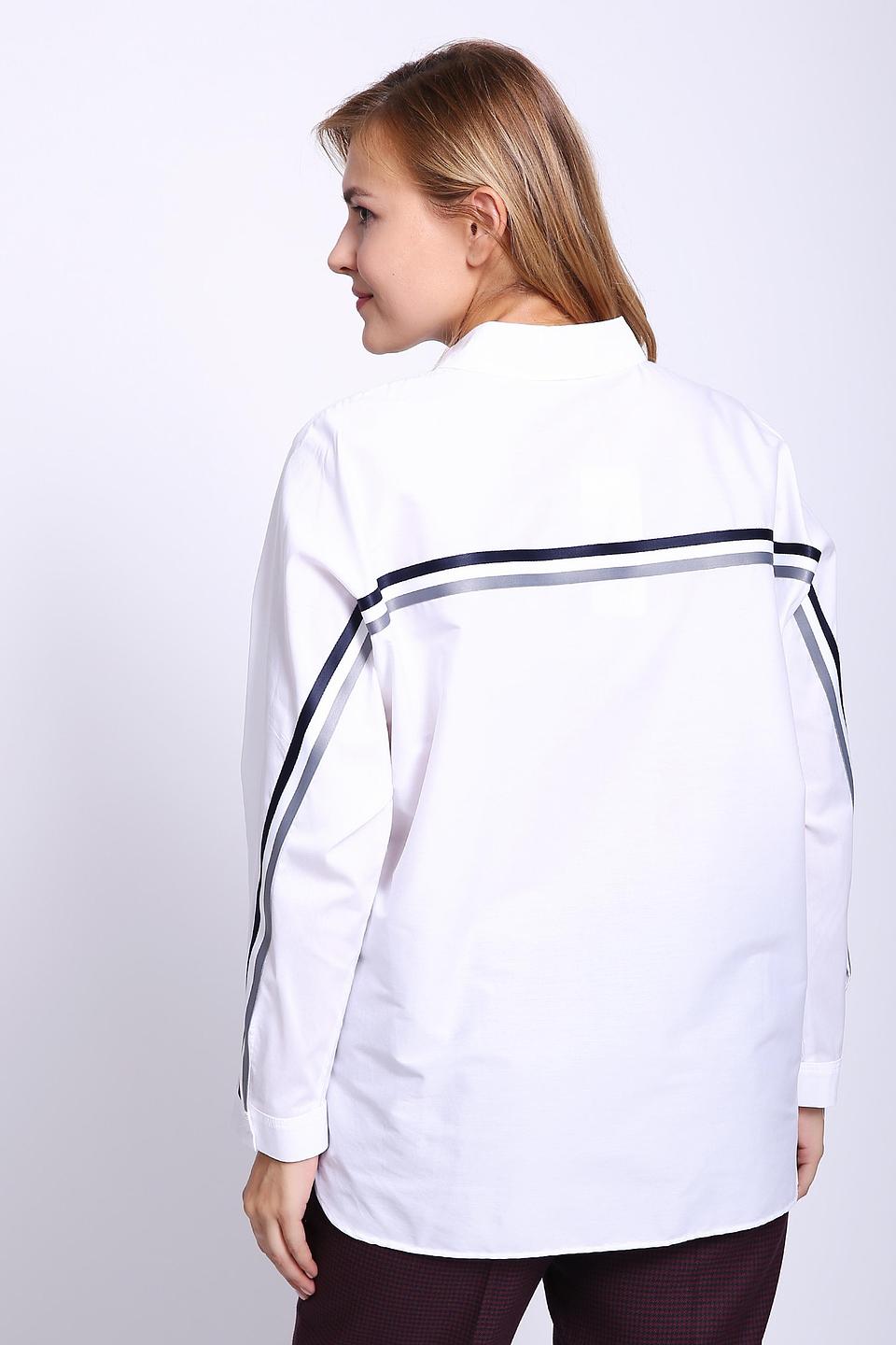 Блуза Gerry Weber белая с полосками