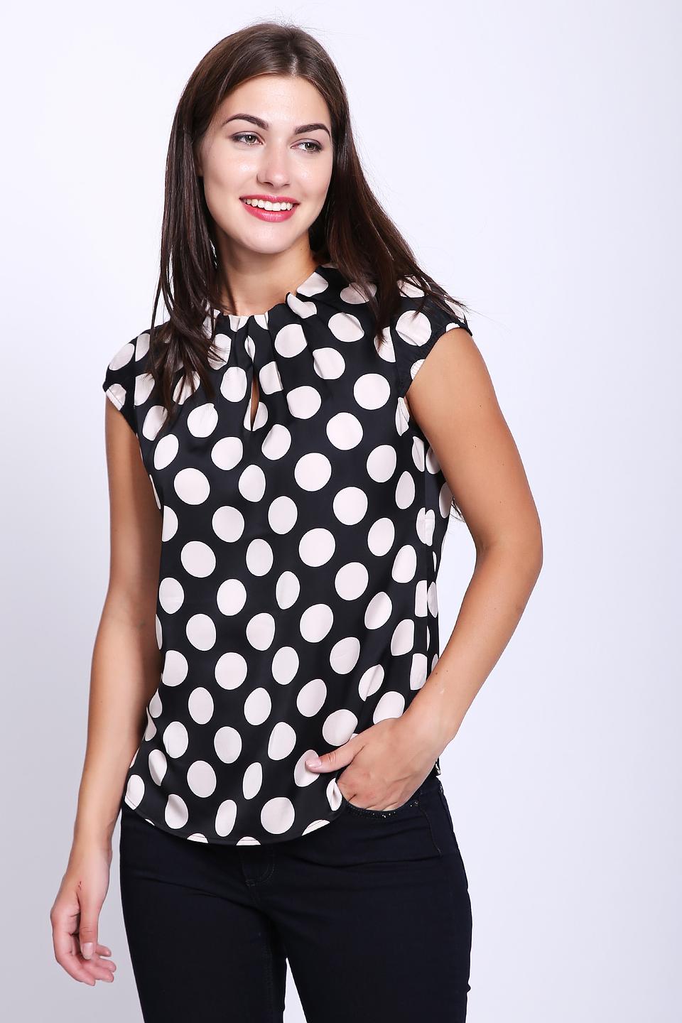 Топ Comma в горошек