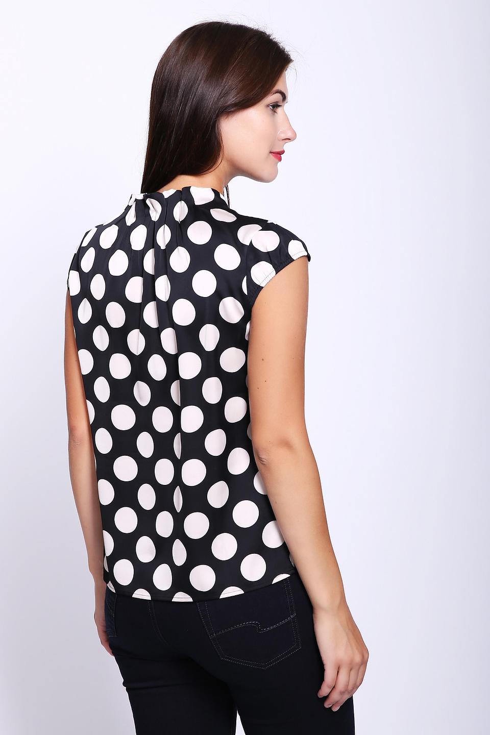 Топ Comma в горошек