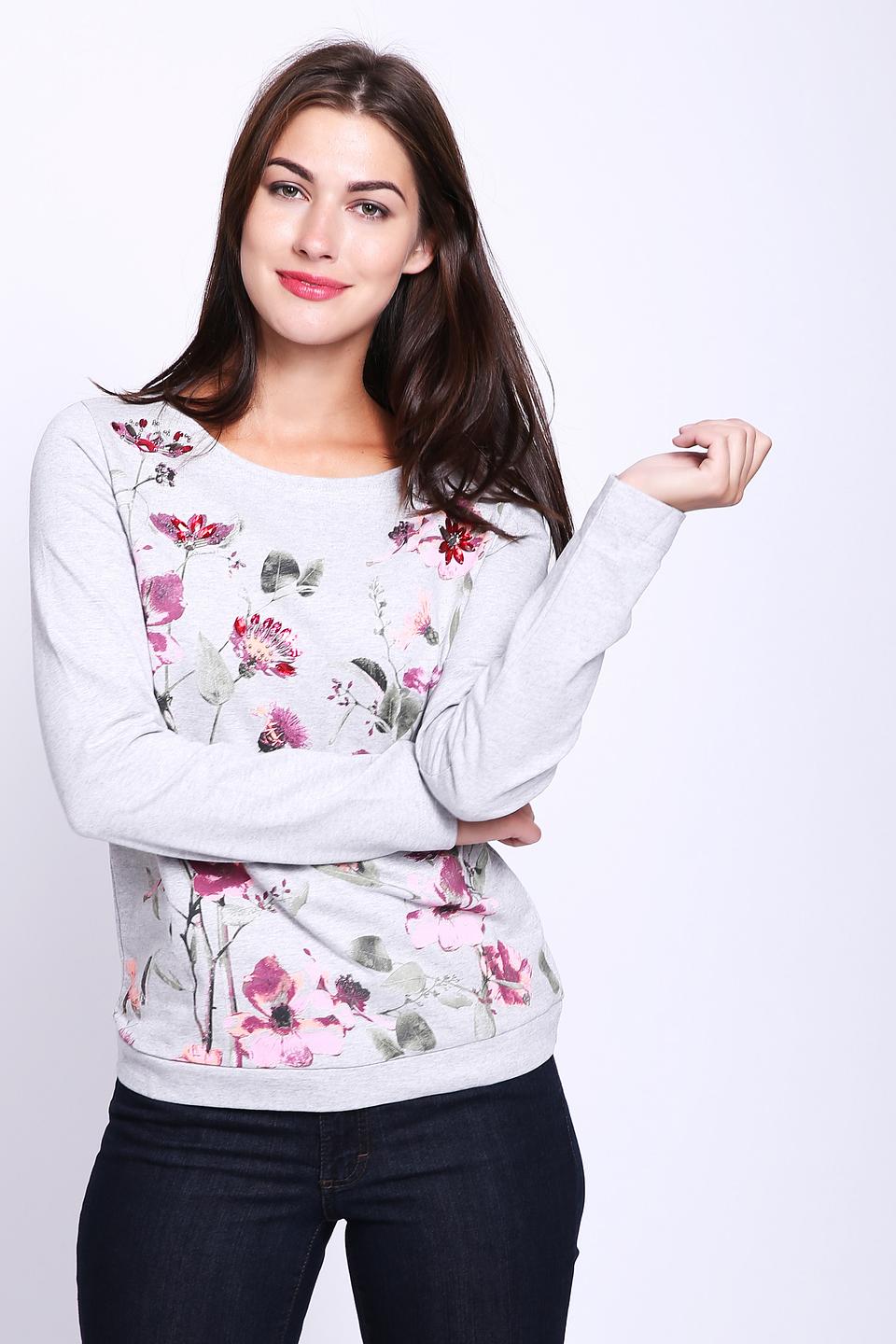 Пуловер Gerry Weber с цветочным принтом