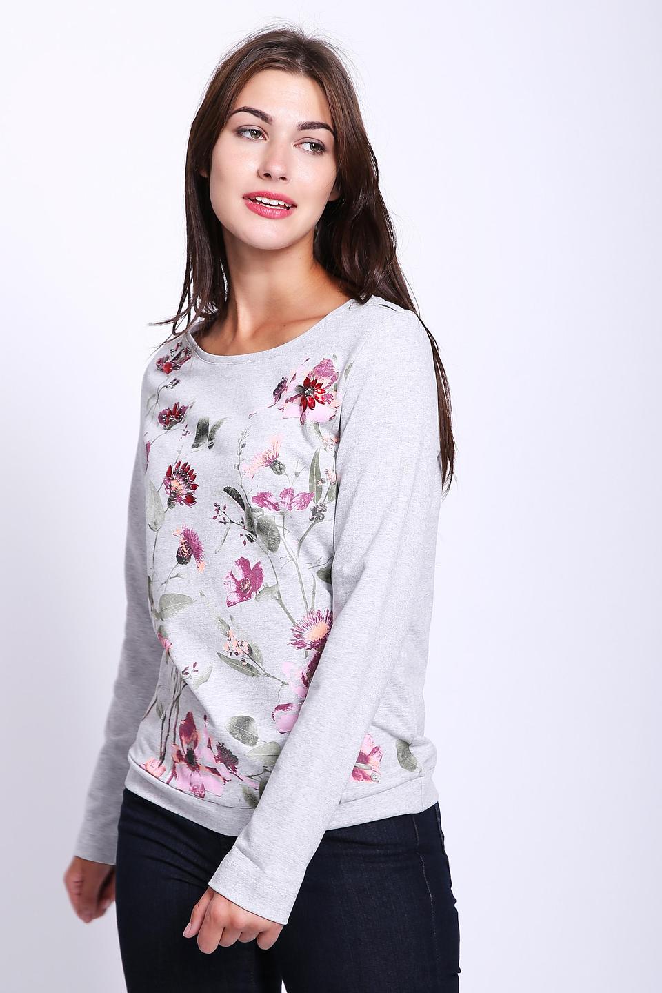 Пуловер Gerry Weber с цветочным принтом