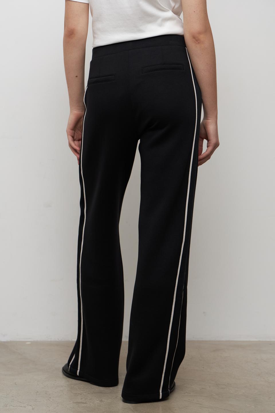 Брюки Betty Barclay с полосками чёрные
