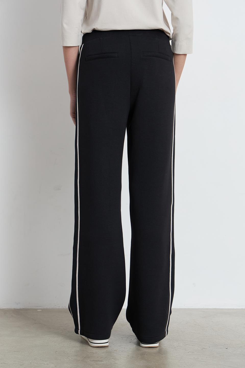 Брюки Betty Barclay с полосками чёрные