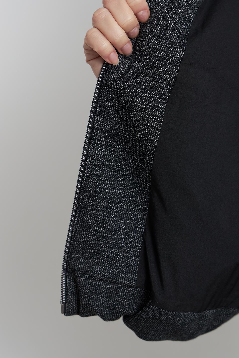 Жакет Betty and Co серый с капюшоном