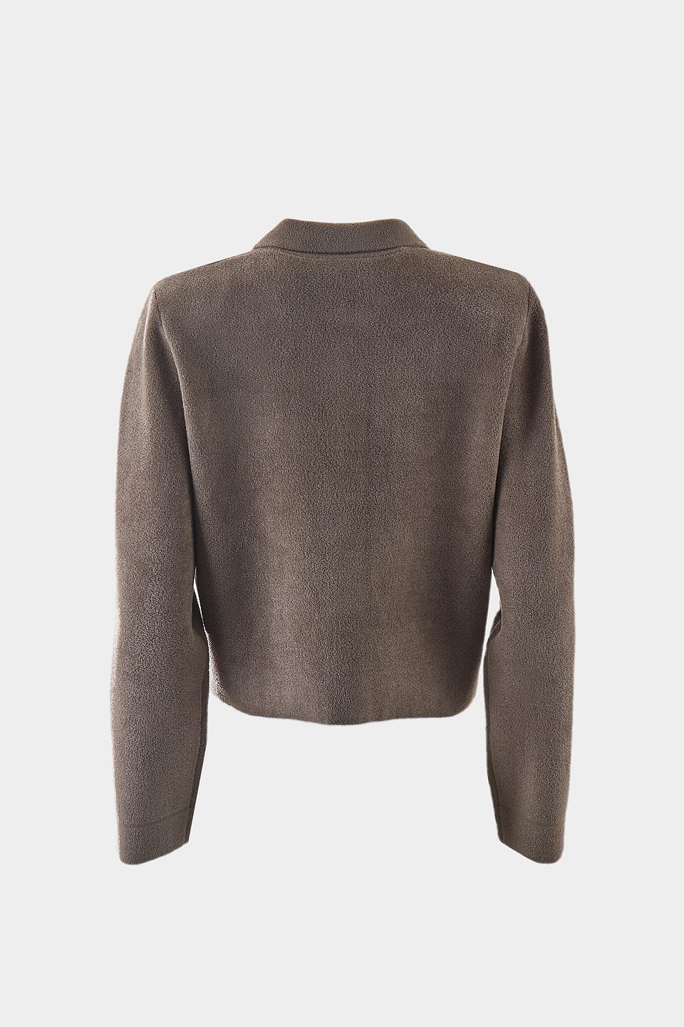 Жакет Oui женский коричневый