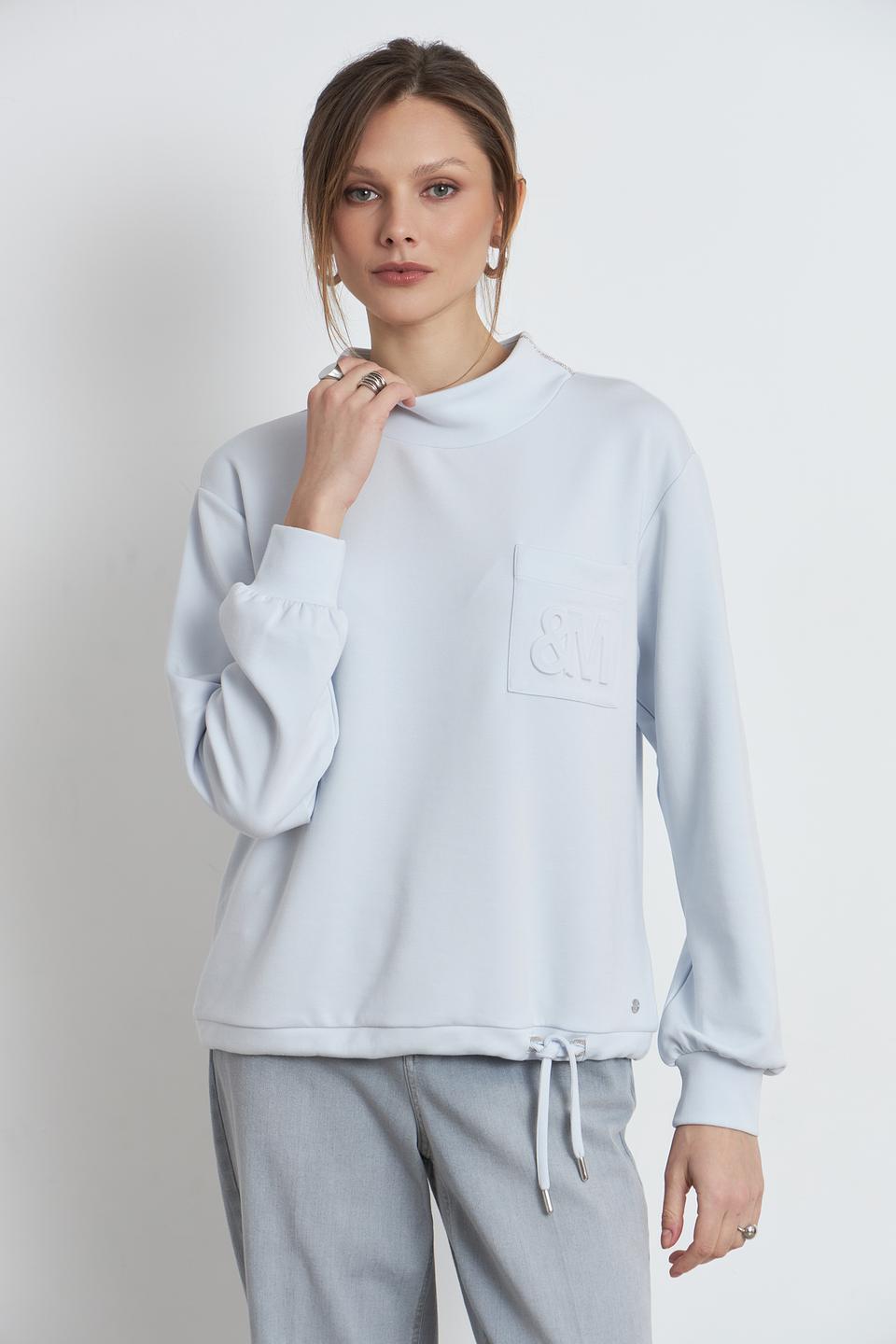 Пуловер Monari светло-голубой