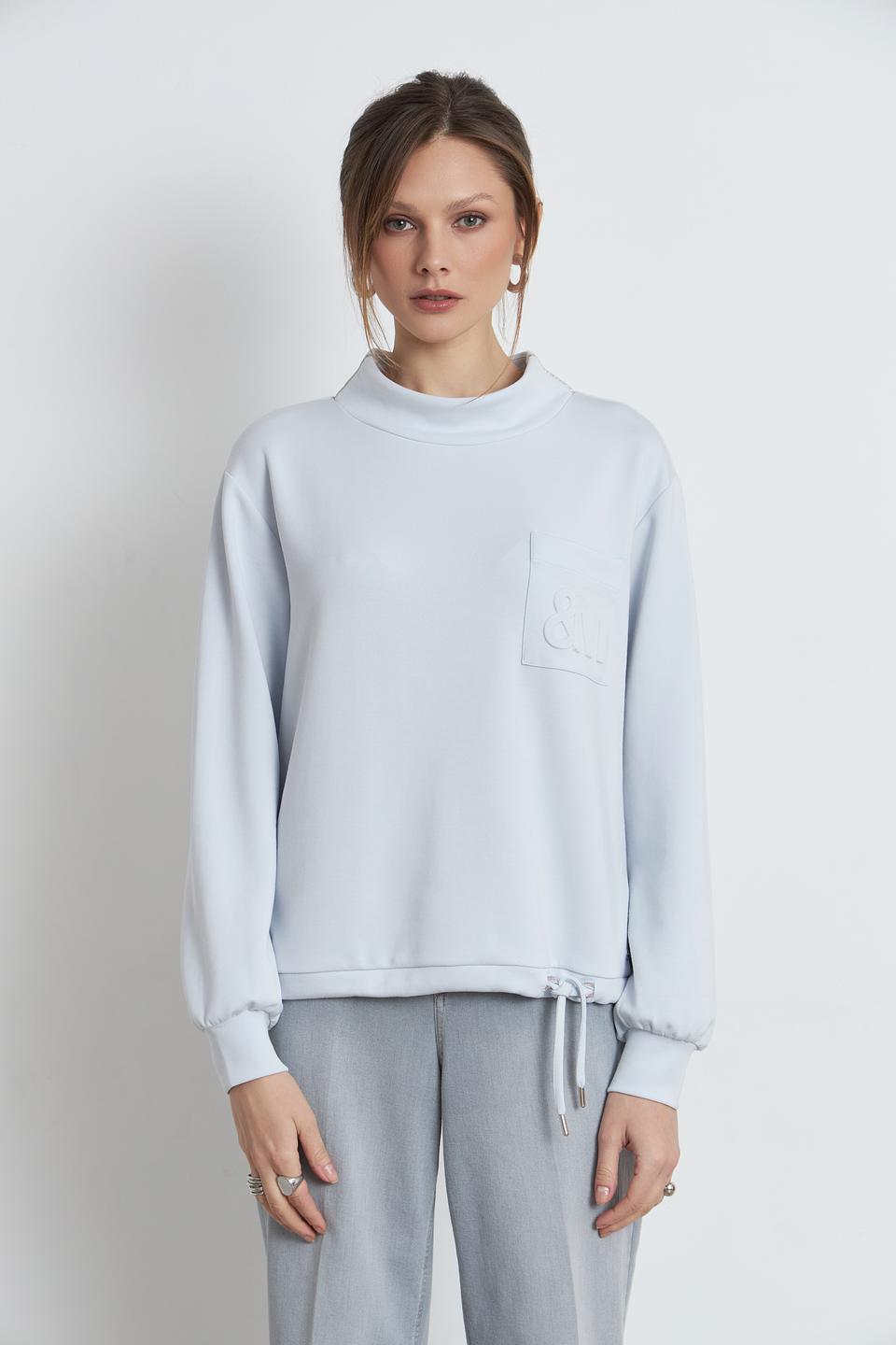 Пуловер Monari светло-голубой