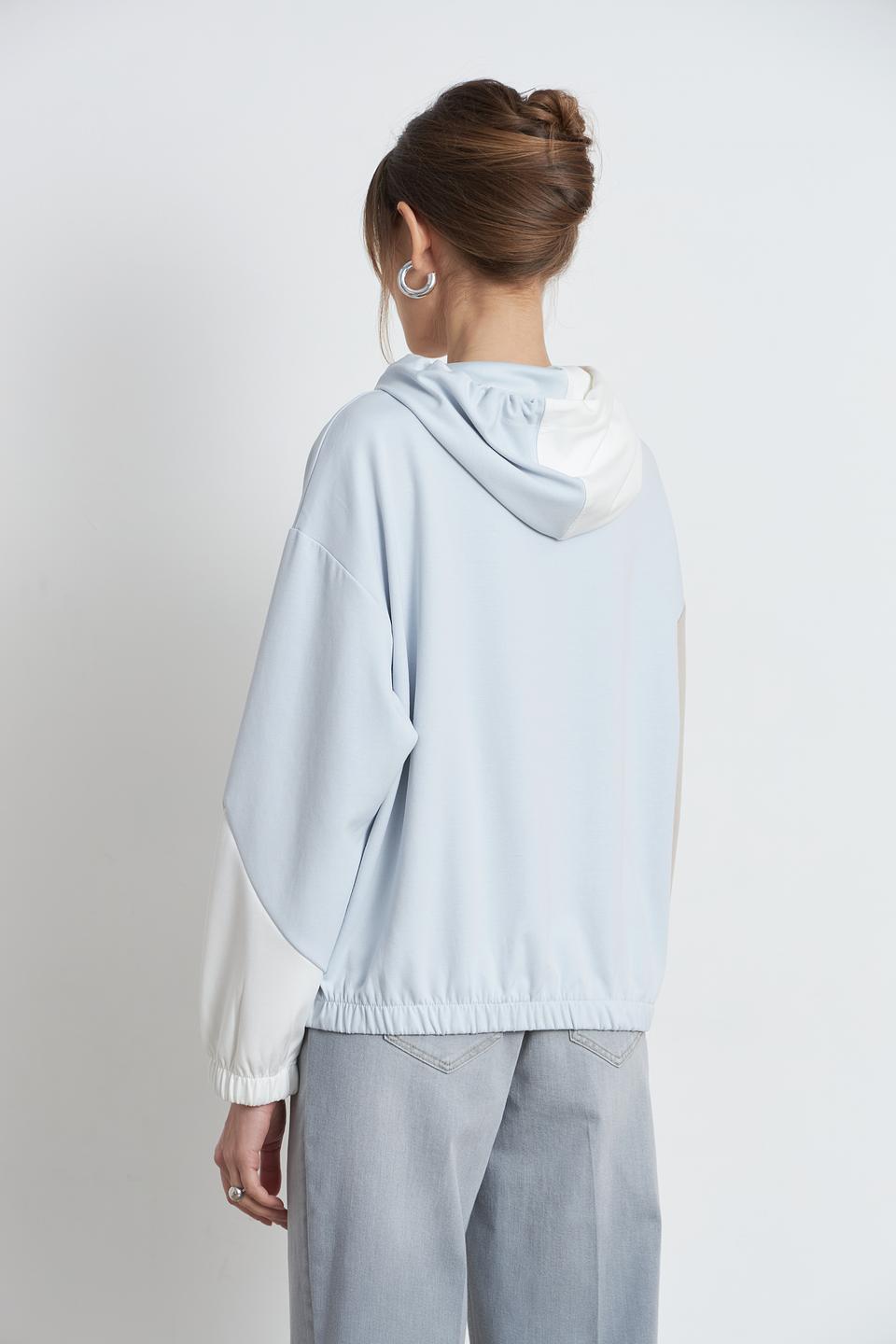 Пуловер Monari с капюшоном и декором