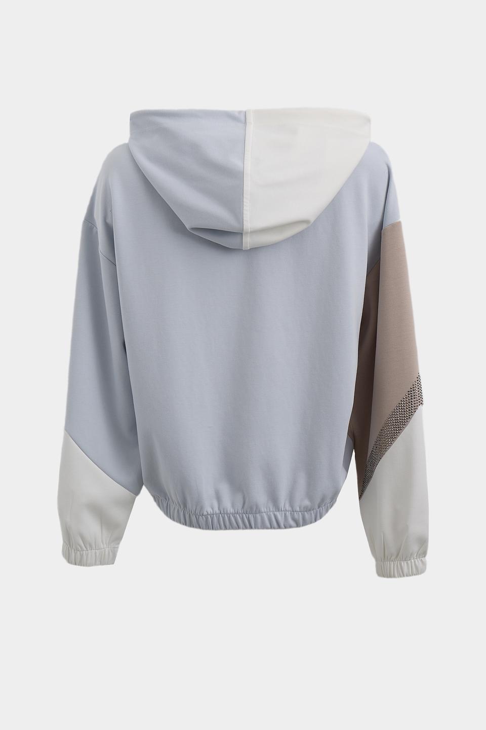 Пуловер Monari с капюшоном и декором