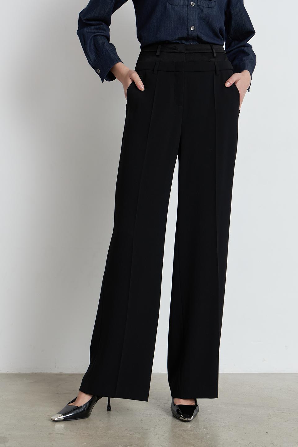 Брюки кл Luisa Cerano чёрные