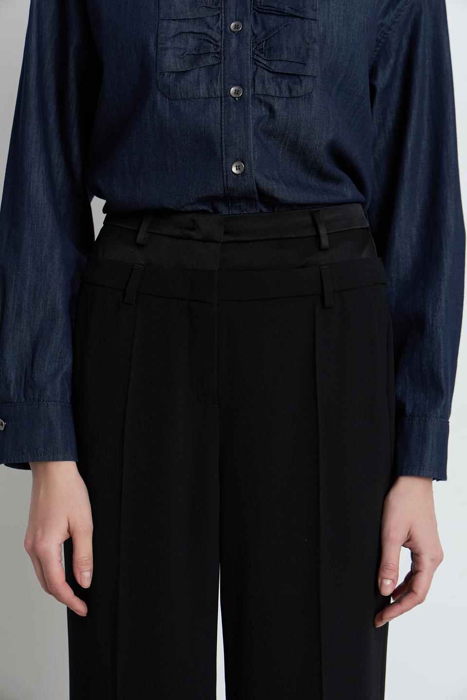 Брюки кл Luisa Cerano чёрные