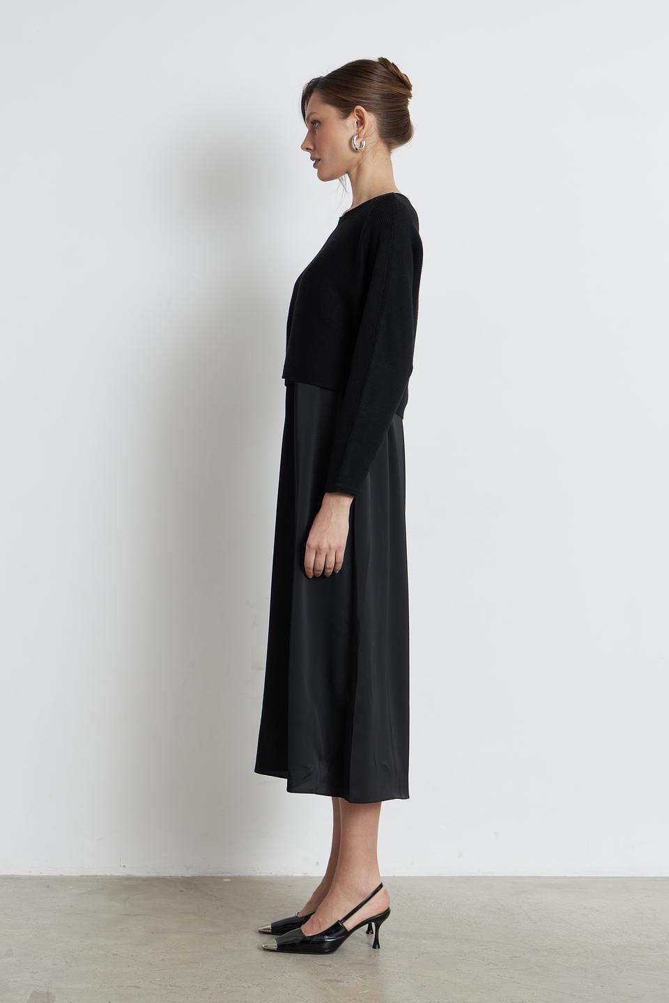 Платье Betty Barclay чёрное комбинированное