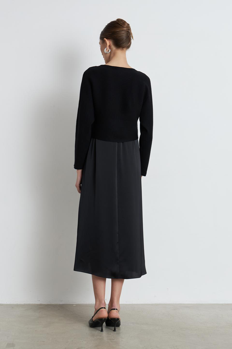 Платье Betty Barclay чёрное комбинированное