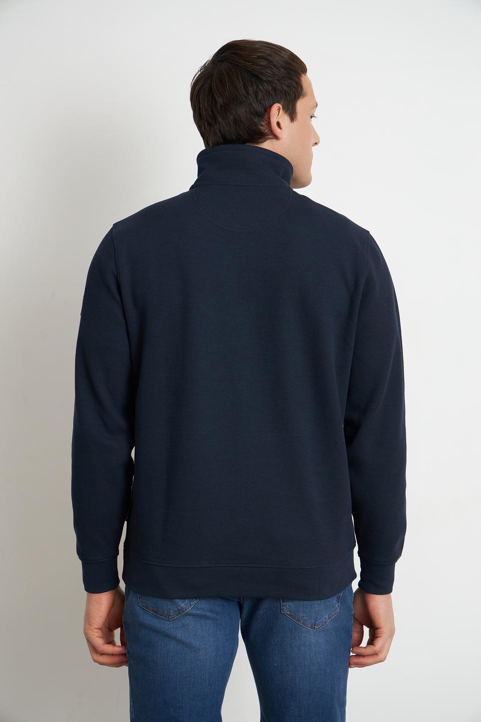 Джемпер Casa Moda с молнией темно-синий