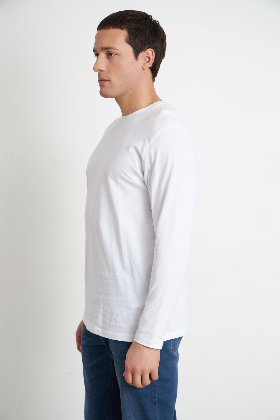 Футболка Ragman с длинным рукавом, белый