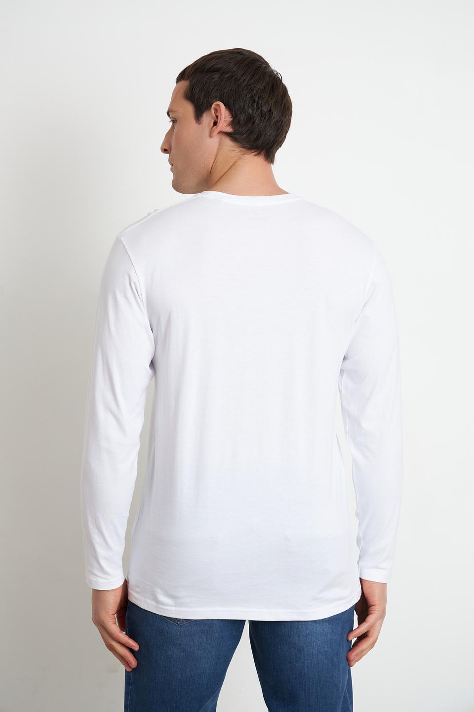 Футболка Ragman с длинным рукавом, белый